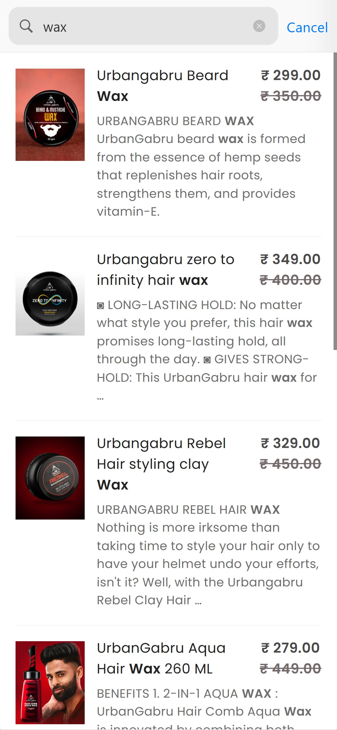 Urban Gabru — Mobile