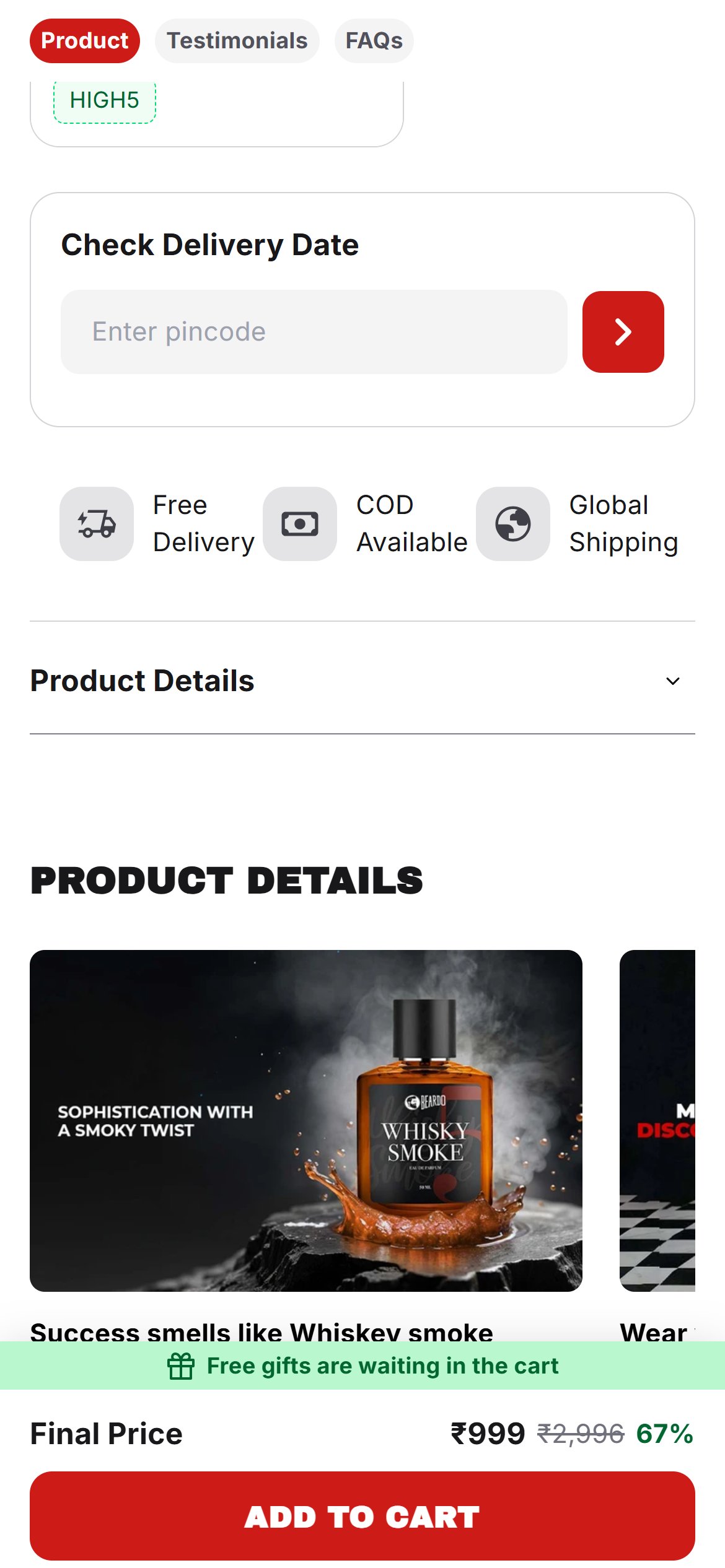Beardo — Mobile